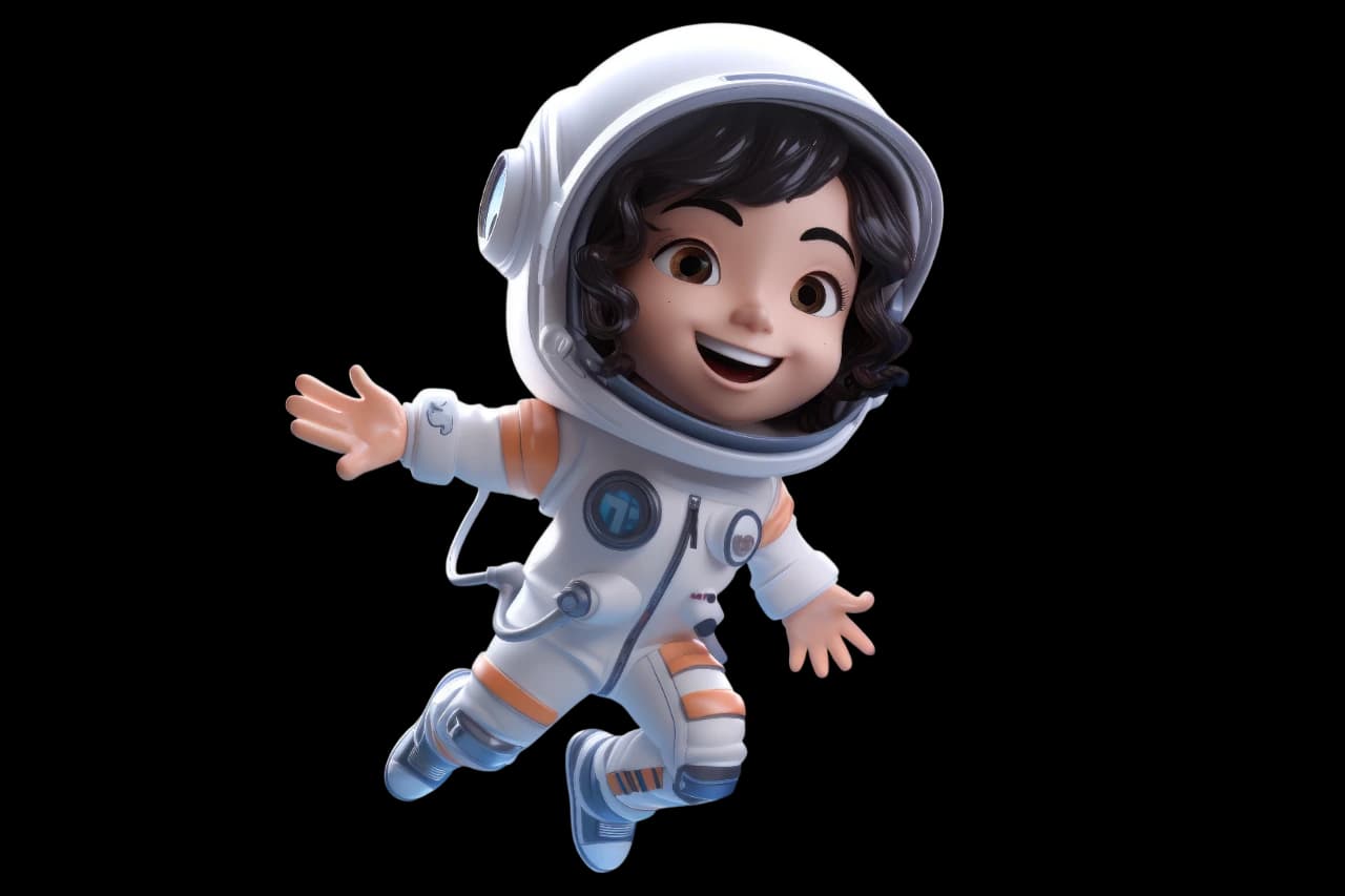 Animated Astronaut